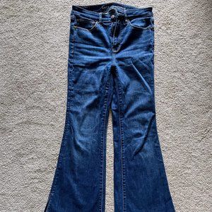 American Eagle High Rise Flare Jeans